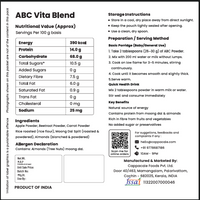 ABC Vita Blend Multi-Grain Baby Cereal with Cereals, Pulses, Fruits, Vegetables & Almond-250gm