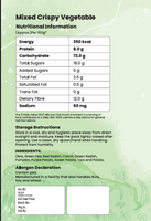 Mixed Crispy Vegetables | Crispy Vegetable Snack for Healthy Crunch 130 gm