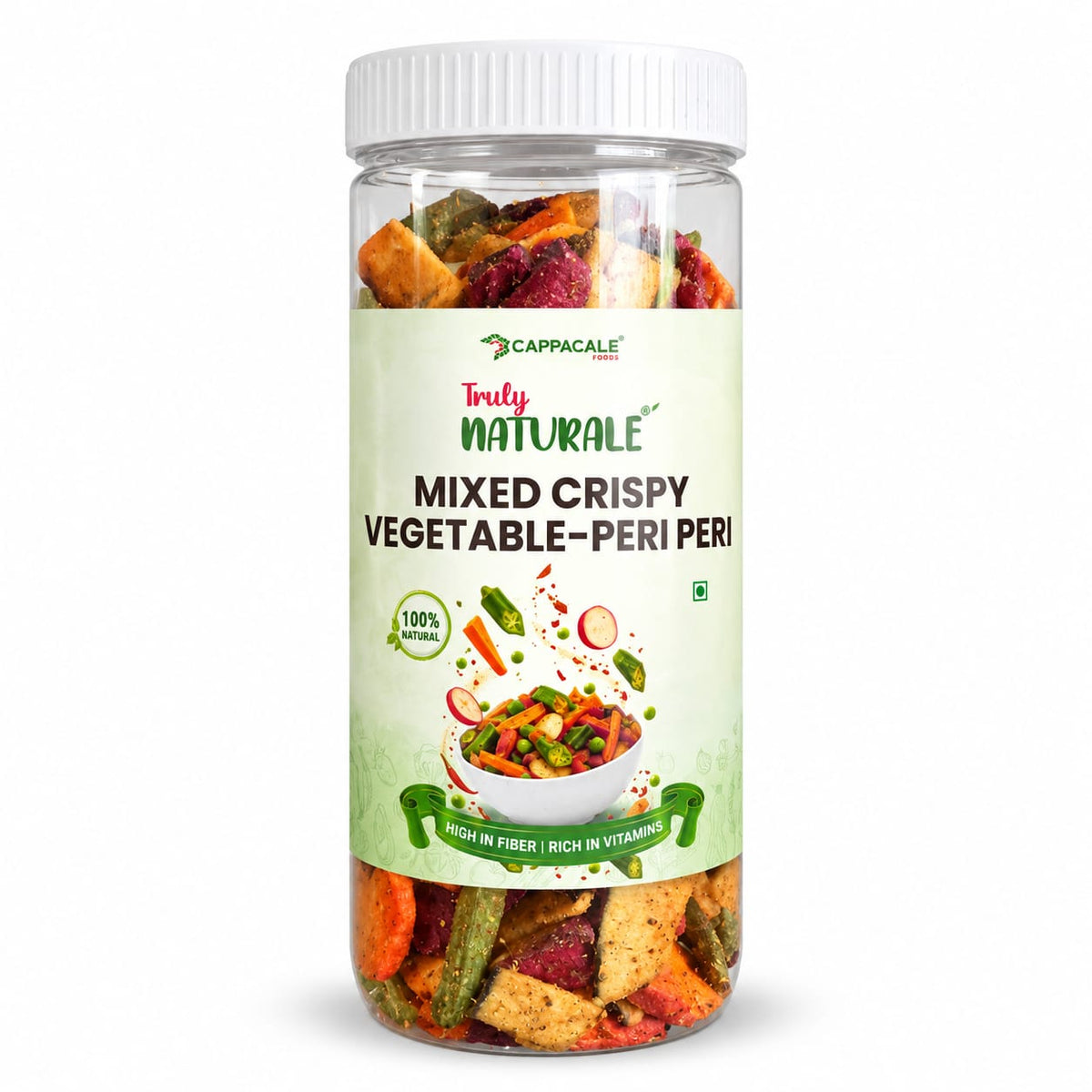 Mixed crispy vegetables-peri peri 130 gm