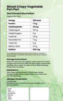 Mixed crispy vegetables-peri peri 130 gm