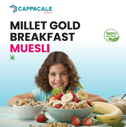 Millet Gold Breakfast Muesli 250gms