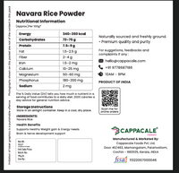 Cappacale Navara Rice Powder for Babies | Natural Baby Food | 250gm