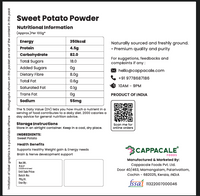 Cappacale Sweet Potato Powder 250g