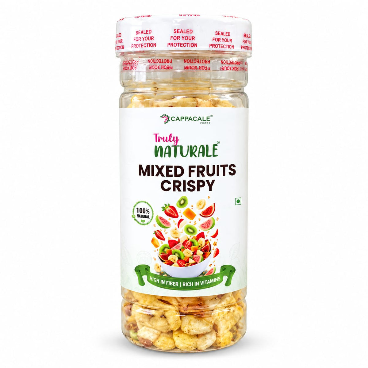 MIXED FRUITS CRISPY  | Crispy Fruit Snack for Healthy Crunch 110gm