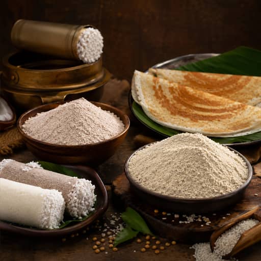 STEAMED PUTTU & DOSA MIX POWDERS