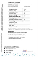 Turmeric Powder (High Curcumin Content)