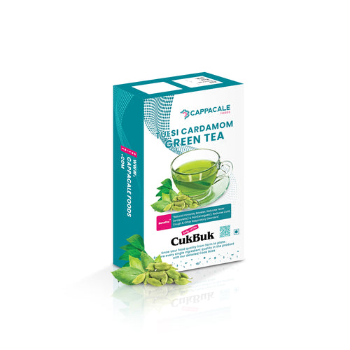 Tulsi Cardamom Green Tea 100g